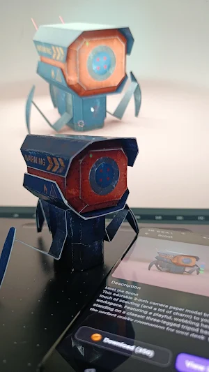 FoldCraft-3D Paper Model Kit Screenshot 1