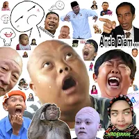 Stiker WA Lucu Bergerak Ngakak