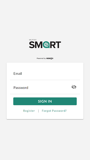 Milpitas SMART Screenshot 1