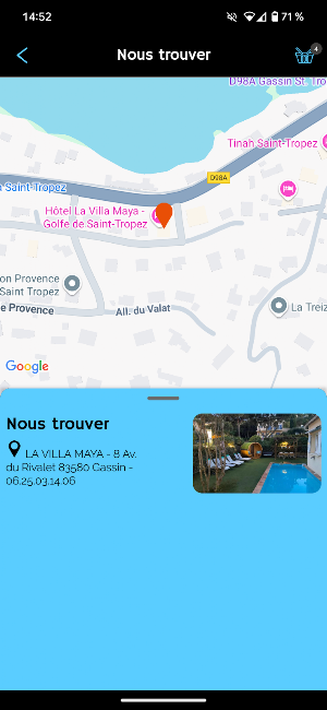 les terrasses de saint tropez Screenshot 2