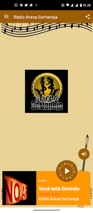 Rádio Arena Sertaneja Screenshot 2