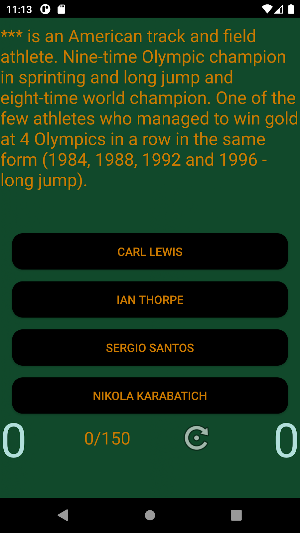 Summer Olympic record holders Screenshot 2