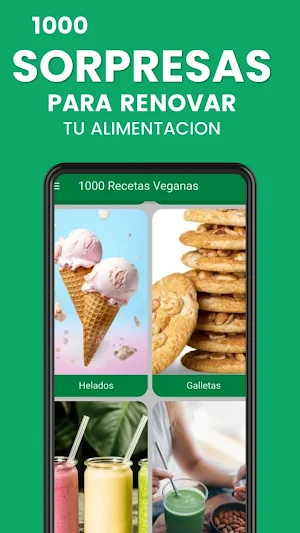 1000 Recetas Veganas Screenshot 2