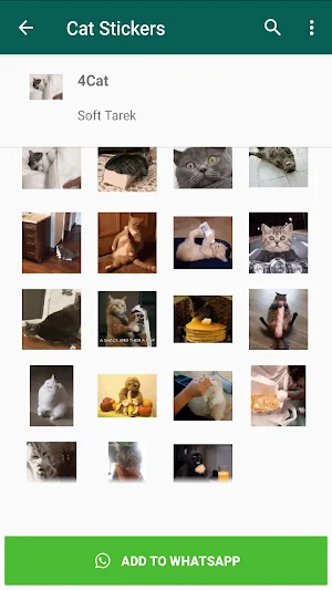 Cat Animated Stickers Screenshot 1
