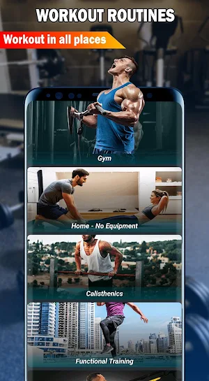 Gym Fitness & Workout : Personal trainer Screenshot 1