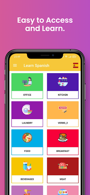 Learn Spanish - Beginners Screenshot 1