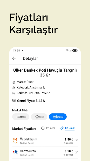 Fiyat Kontrol Screenshot 3