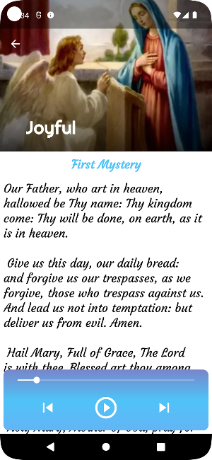 Holy Rosary Audio Traditional Screenshot 1