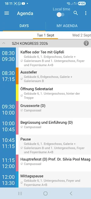 SZH CSPS Congress Screenshot 1