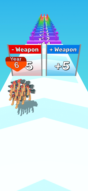 Weapon Evolution! : Rush Game Screenshot 0