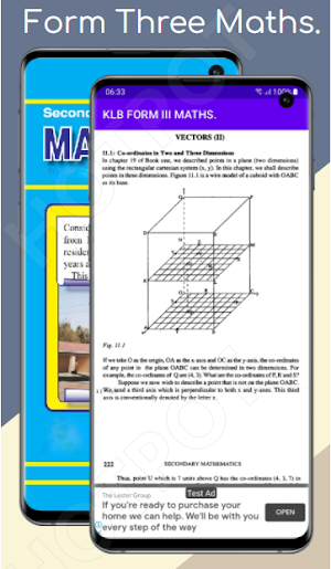 Mathematics: Klb Form 3 notes. Screenshot 2