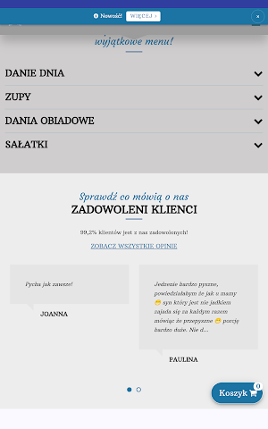 Bar Kociołek Warszawa Screenshot 2