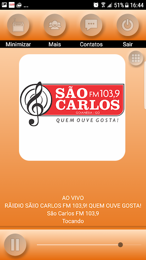 São Carlos FM 103,9 Screenshot 1
