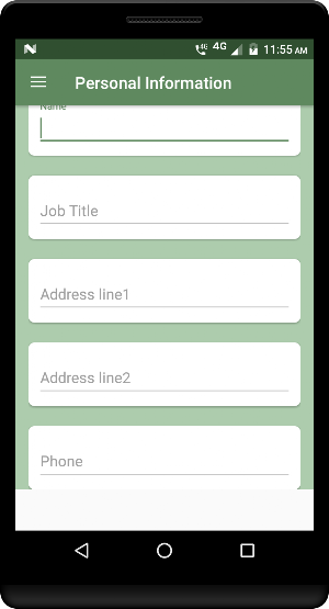 Resume builder and CV maker Screenshot 0