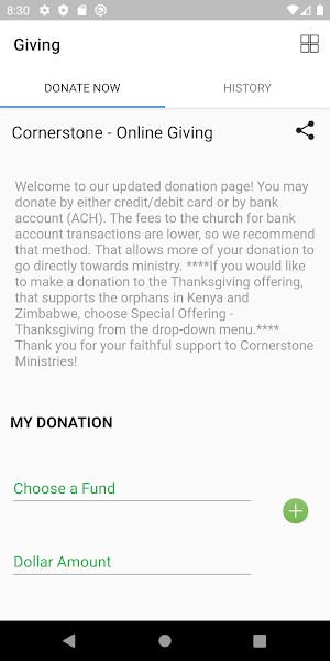 Cornerstone Ministries Connect Screenshot 3