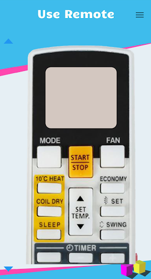 Remote for Fujitsu Air Conditioner Screenshot 2