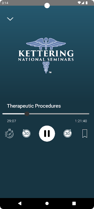 TMC Audio Lectures Screenshot 1