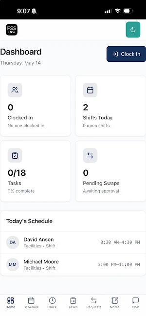 WorkFSS Screenshot 1