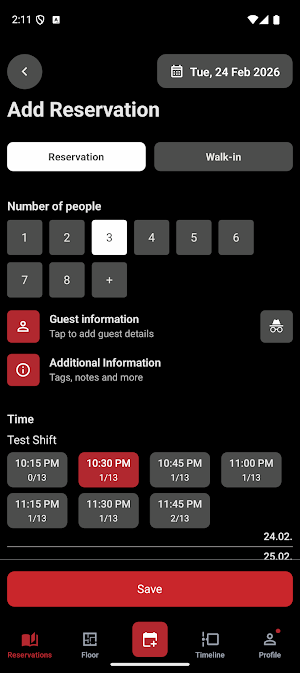 FORA - RMS - MOBILE Screenshot 3