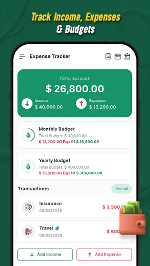Expense Tracker-Budget Planner Screenshot 1