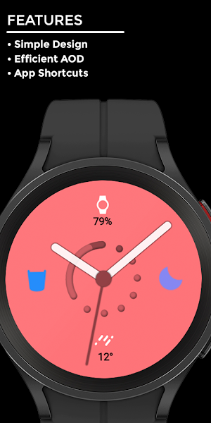 Night 35 - watch face Screenshot 1
