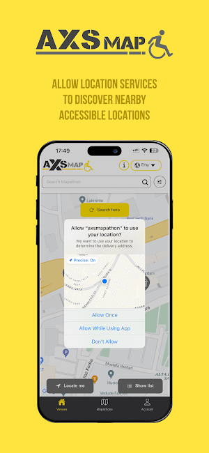 AXS Map Screenshot 1