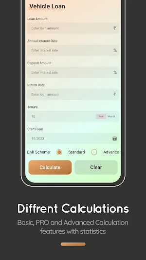 EMI Calculator - Loan Planner Screenshot 2