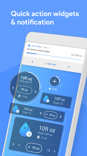 Drink Water Reminder - Water Tracker and Diet Screenshot 3