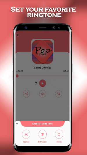 Latin Pop Ringtones Screenshot 3