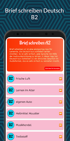 Brief schreiben Deutsch B2 Screenshot 0
