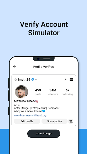 Verify Badge for your profile Screenshot 3