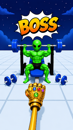 Goofy Alien: Punchout Game Screenshot 3