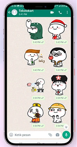 Stiker Wa Pentol Gerak Animasi Screenshot 3