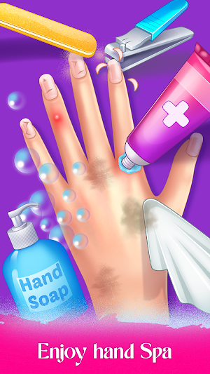 Nail Art Salon Game For Girls Screenshot 1