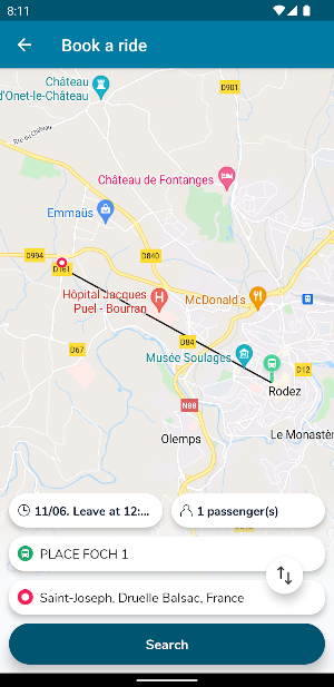 Mobiliti’TAD Rodès Screenshot 2