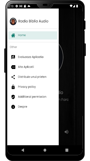 Radio Biblia Audio Romana Screenshot 2