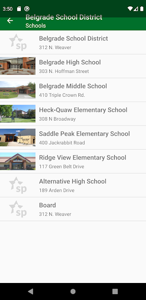 Belgrade School District Screenshot 2