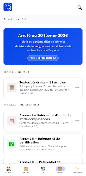Référentiel IFSI 2026 Screenshot 3
