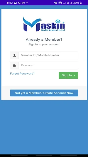 Maskin Wealth Screenshot 1