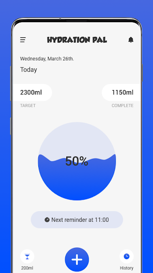 Hydration Pal Screenshot 0
