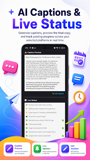 AI Social Media Auto Posting Screenshot 3