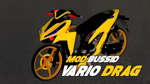 Mod Bussid Vario Drag Screenshot 2