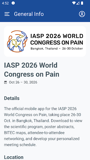 2026 World Congress on Pain Screenshot 0