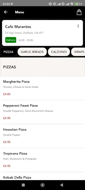 Cafe Marantos Screenshot 1