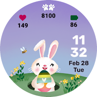 Easter Watch Face Animated