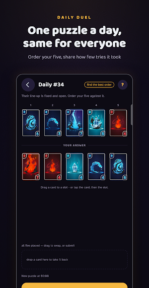 Outguess: Daily Card Duel Screenshot 1