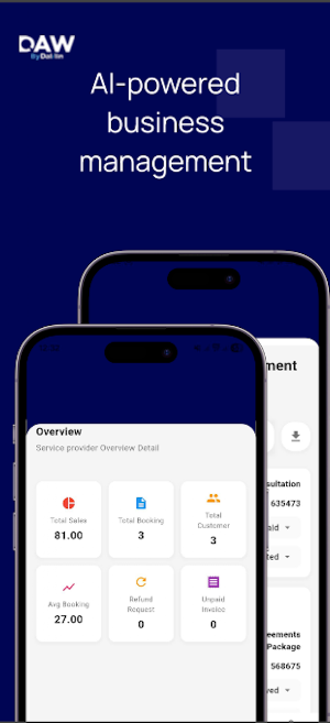 Daw Business Screenshot 2
