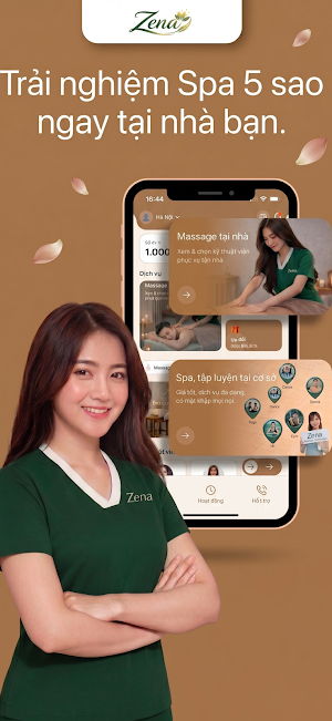 Zena - Đặt lịch massage 24/7 Screenshot 2
