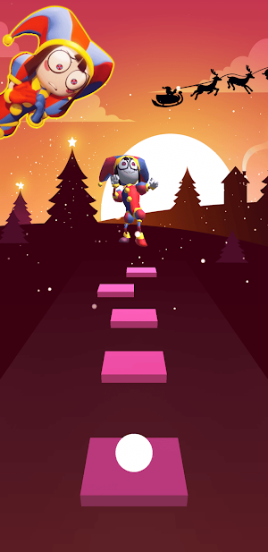 Circus Digital Tiles Hop Screenshot 2