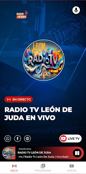 RADIO TV LEÓN DE JUDA Screenshot 1